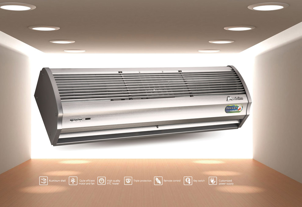 5G Series Heating  Air Curtain